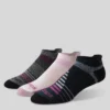 Lot de 3 paires de chaussettes invisibles Inferno en laine mérinos