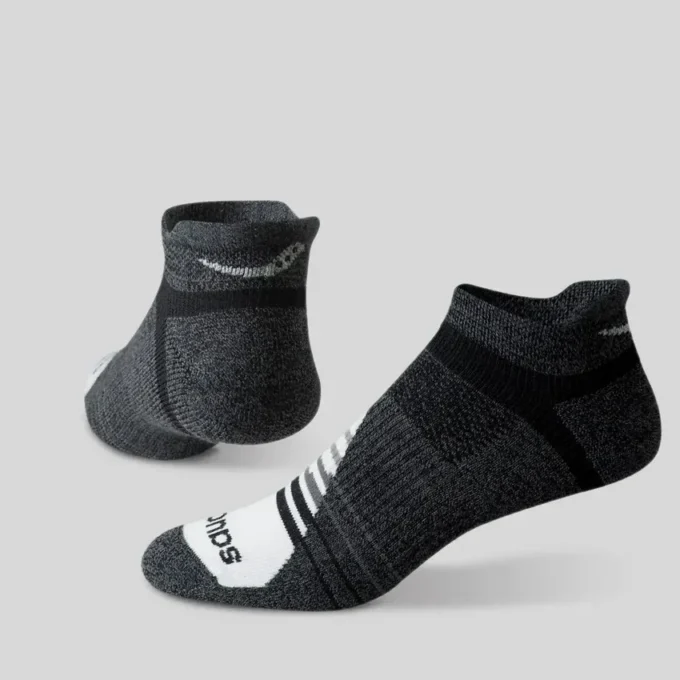 Lot de 3 paires de chaussettes invisibles Inferno en laine mérinos