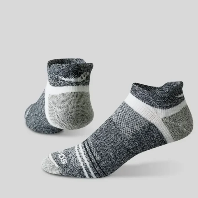 Lot de 3 paires de chaussettes invisibles Inferno en laine mérinos
