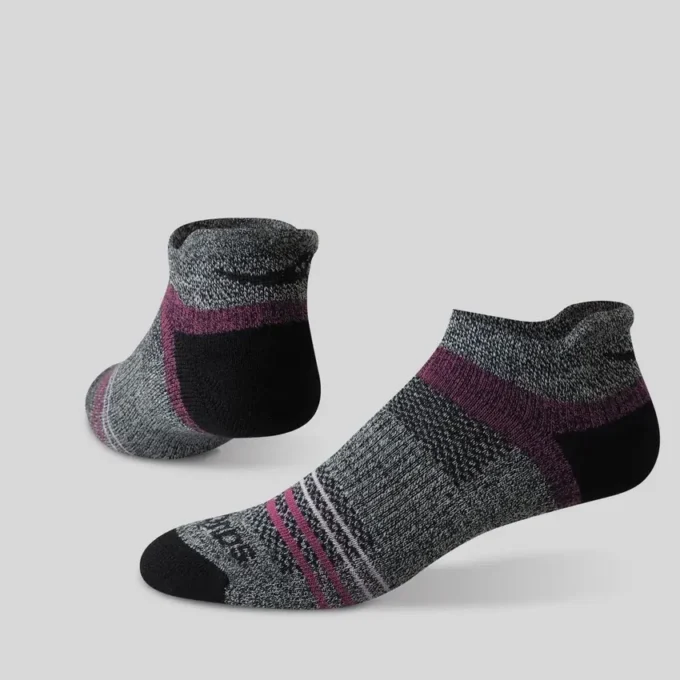 Lot de 3 paires de chaussettes invisibles Inferno en laine mérinos