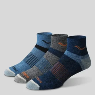 Lot de 3 paires de chaussettes mi-mollet Inferno en laine mérinos mélangée
