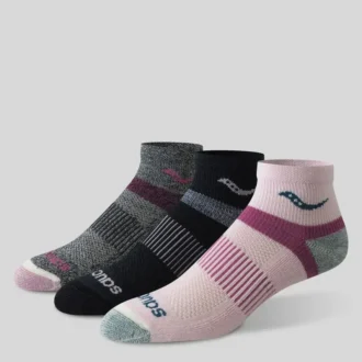 Lot de 3 paires de chaussettes mi-mollet Inferno en laine mérinos mélangée