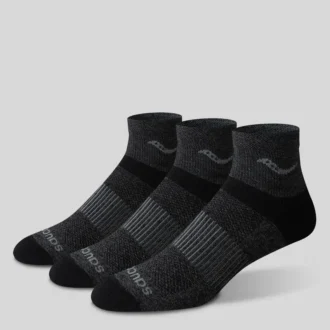 Lot de 3 paires de chaussettes mi-mollet Inferno en laine mérinos mélangée