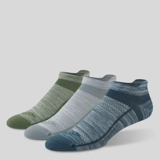 Lot de 3 paires de chaussettes ultralégères Inferno sans couture