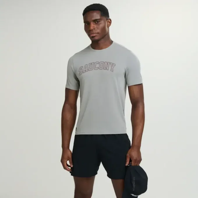T-shirt à manches courtes avec motif chronomètre