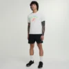 T-shirt à manches courtes avec motif chronomètre