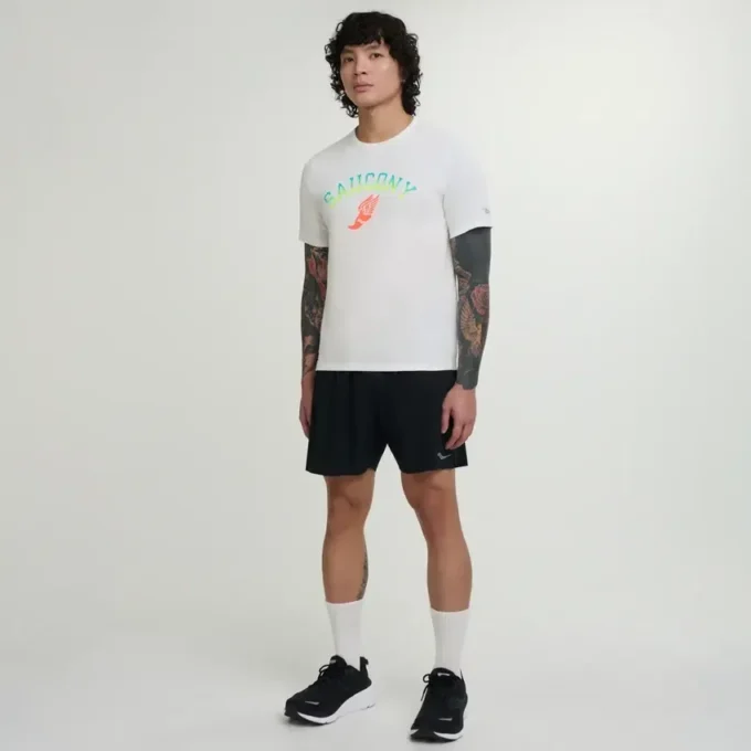 T-shirt à manches courtes avec motif chronomètre