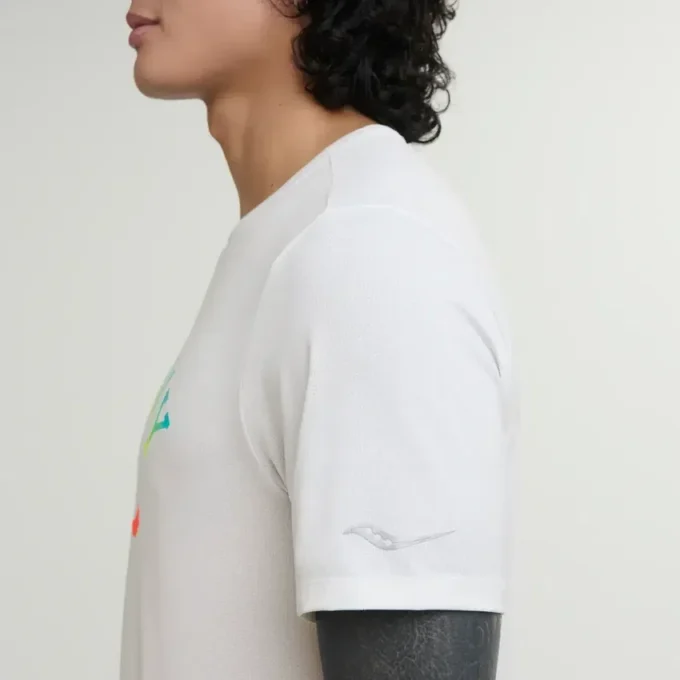 T-shirt à manches courtes avec motif chronomètre