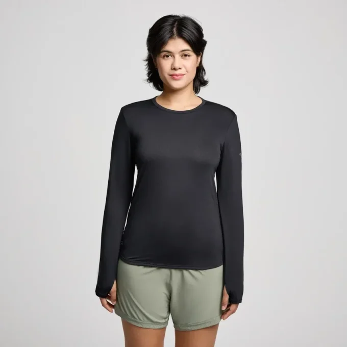 T-shirt à manches longues Stopwatch pour femme