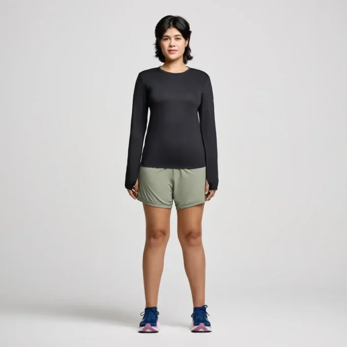 T-shirt à manches longues Stopwatch pour femme